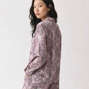 SKIMS Sleep Set L Bloom Mini Animal Print Pajama Set NWT Soft Lounge